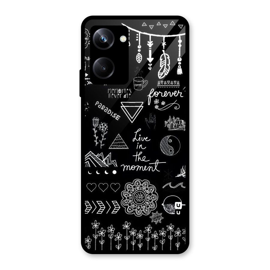 Forever Moment Glass Back Case for Realme 10 Pro