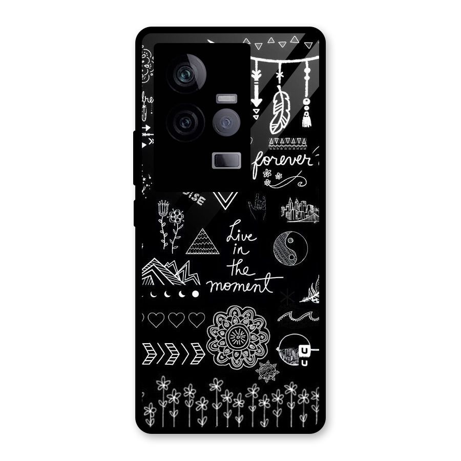 Forever Moment Glass Back Case for Vivo iQOO 11 5G