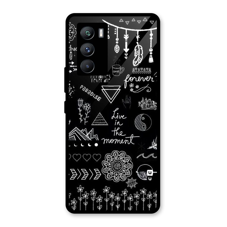 Forever Moment Glass Back Case for Vivo iQOO 9 SE