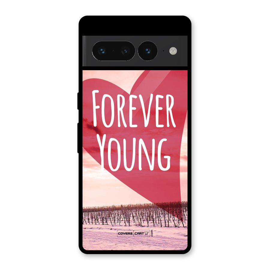 Forever Young Glass Back Case for Google Pixel 7 Pro