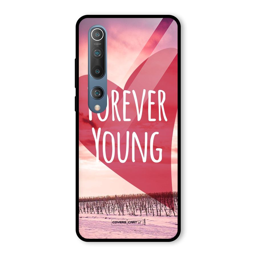 Forever Young Glass Back Case for Mi 10