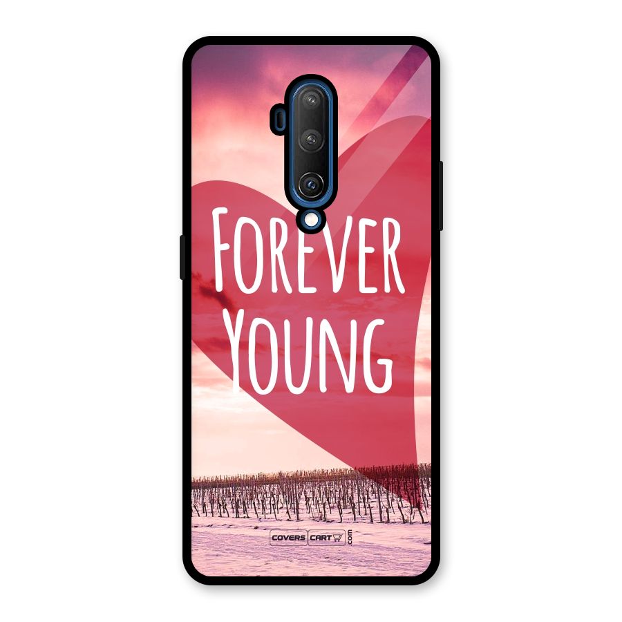 Forever Young Glass Back Case for OnePlus 7T Pro