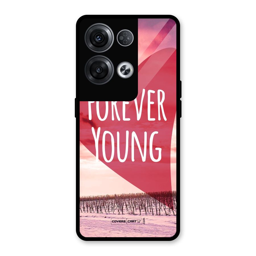 Forever Young Glass Back Case for Oppo Reno8 Pro 5G