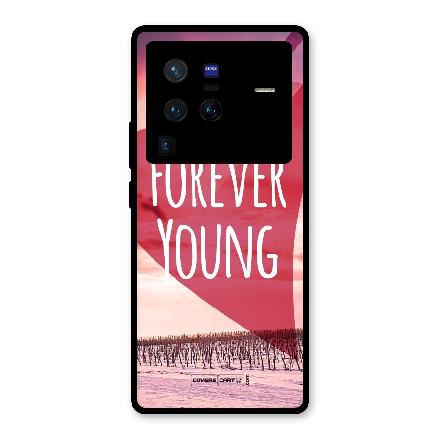 Forever Young Glass Back Case for Vivo X80 Pro