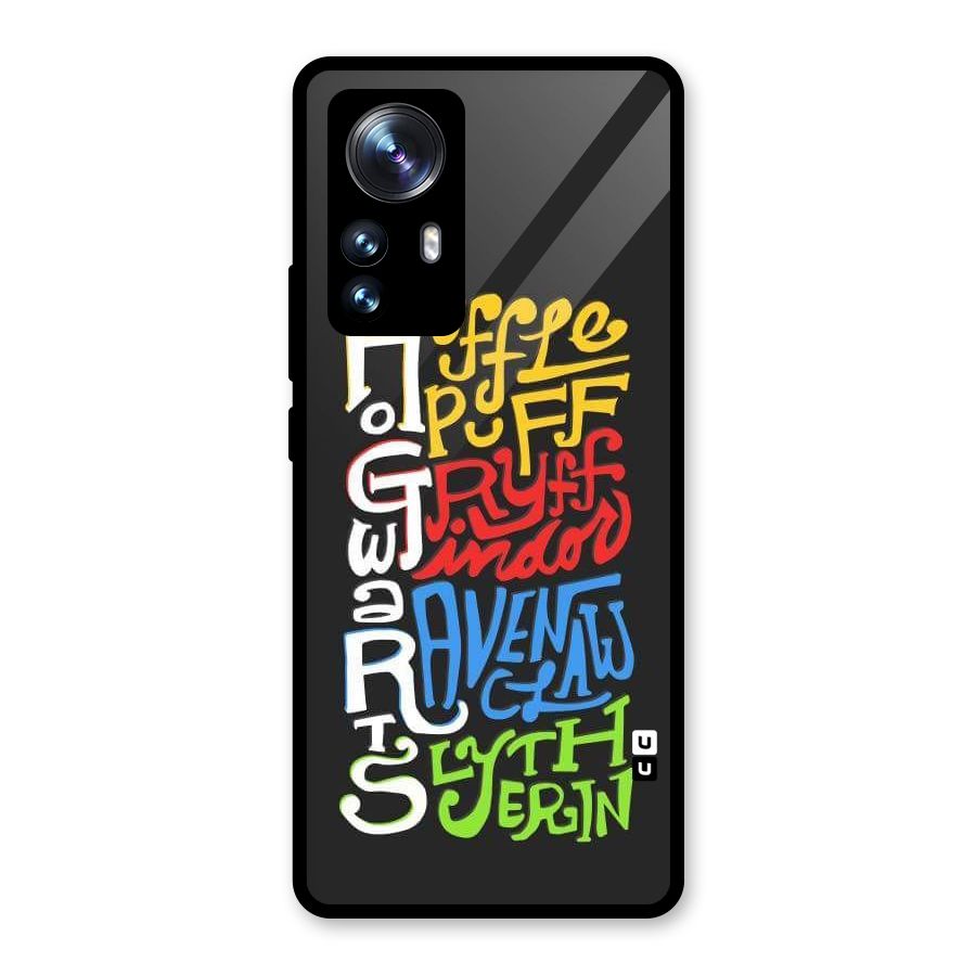 Four Colored Homes Glass Back Case for Xiaomi 12 Pro
