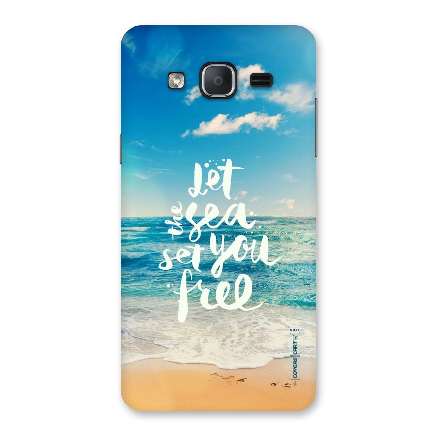 Free Sea Back Case for Galaxy On7 2015