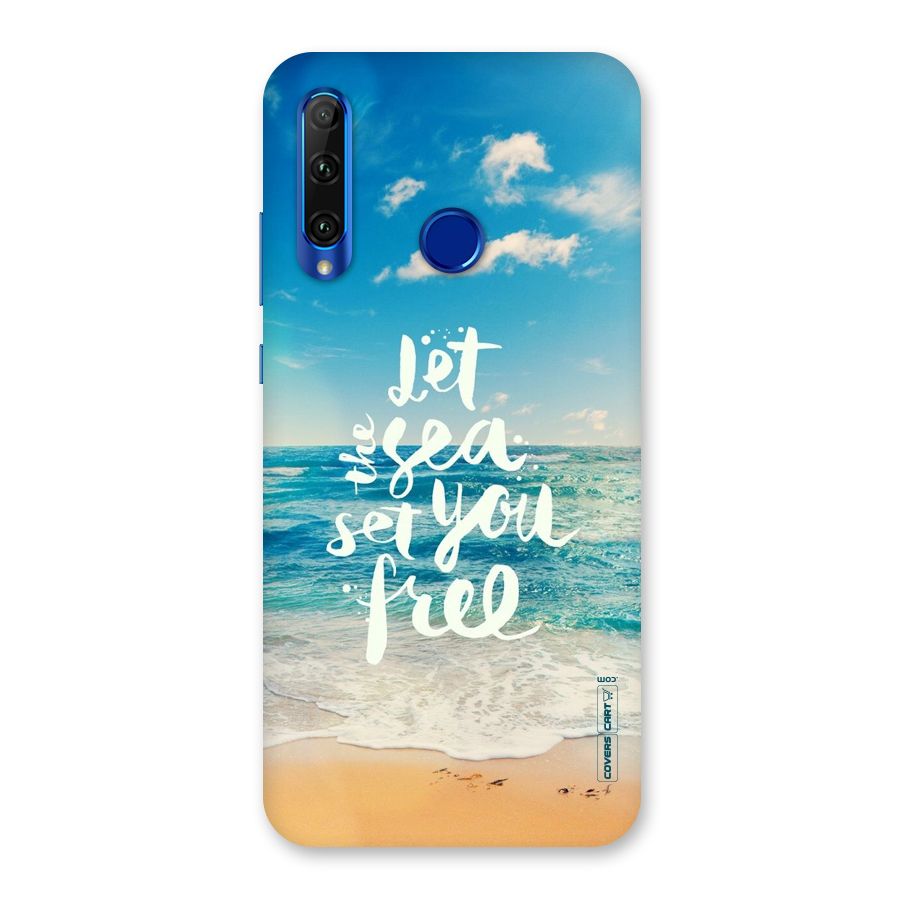 Free Sea Back Case for Honor 20i