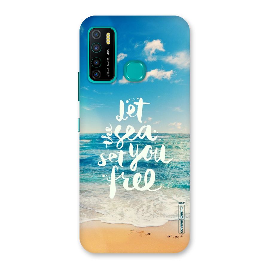 Free Sea Back Case for Infinix Hot 9 Pro