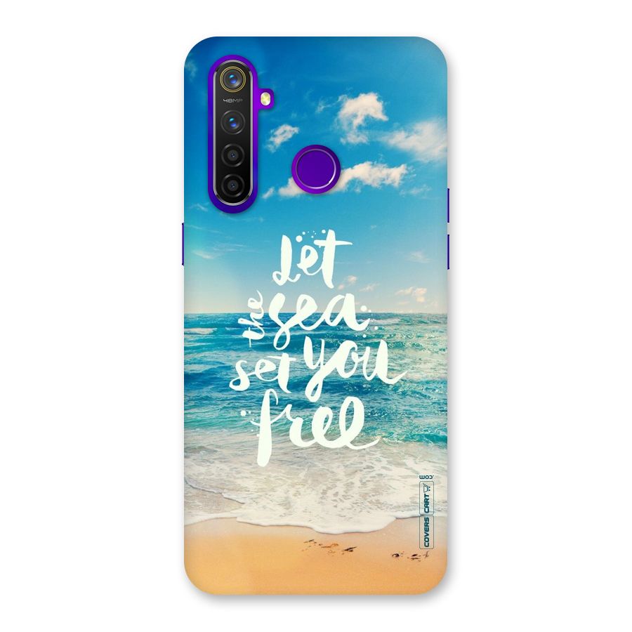 Free Sea Back Case for Realme 5 Pro