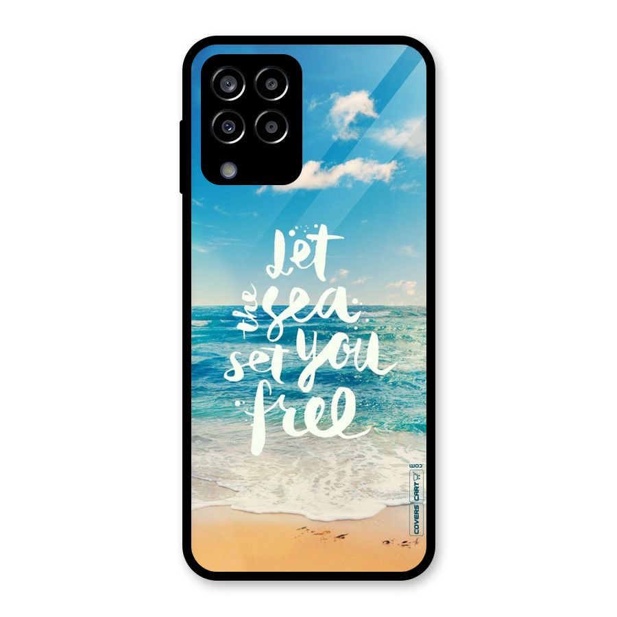 Free Sea Glass Back Case for Galaxy M33