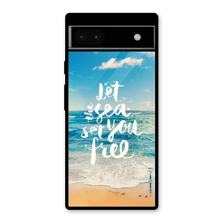 Free Sea Glass Back Case for Google Pixel 6a