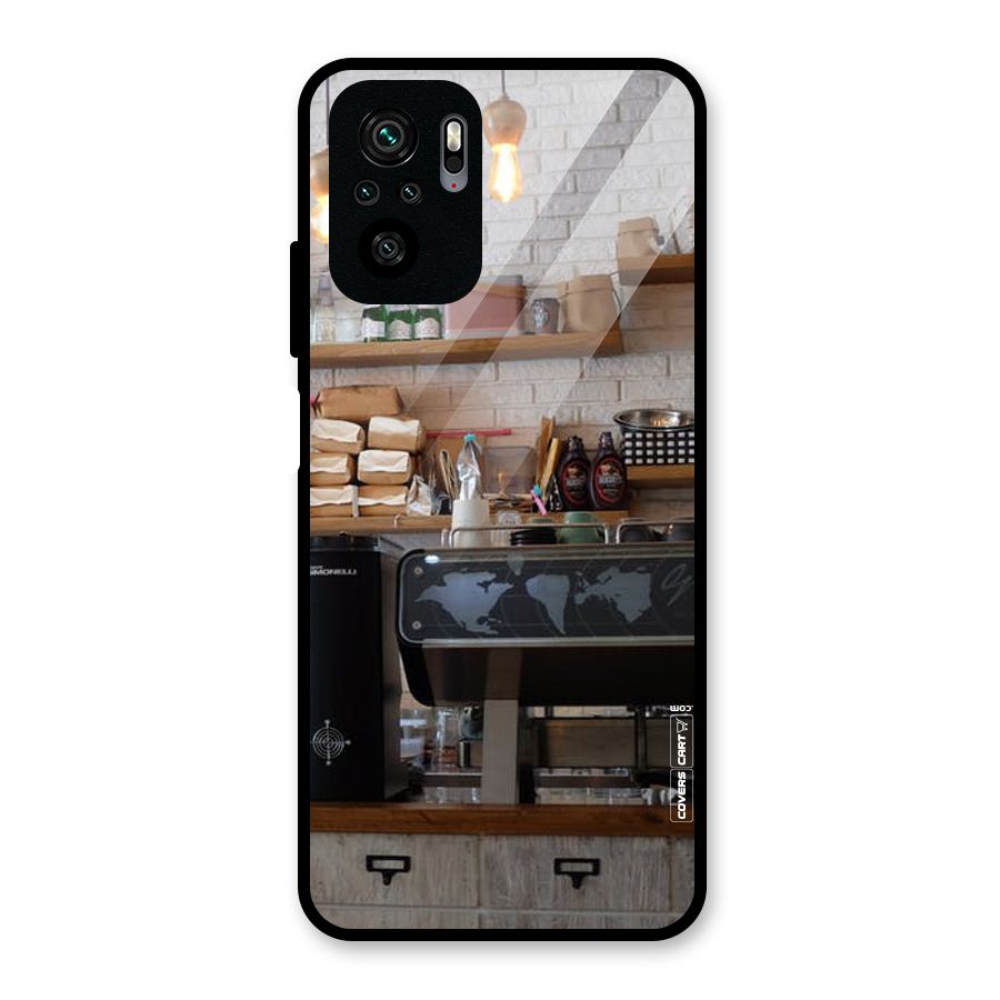 Fresh Brews Glass Back Case for Redmi Note 10S