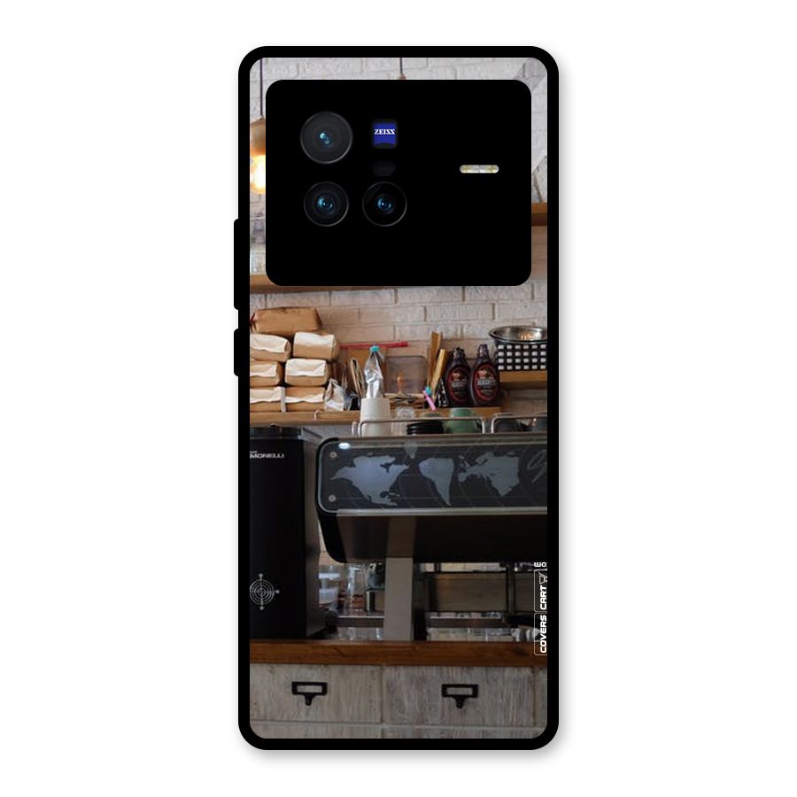 Fresh Brews Glass Back Case for Vivo X80