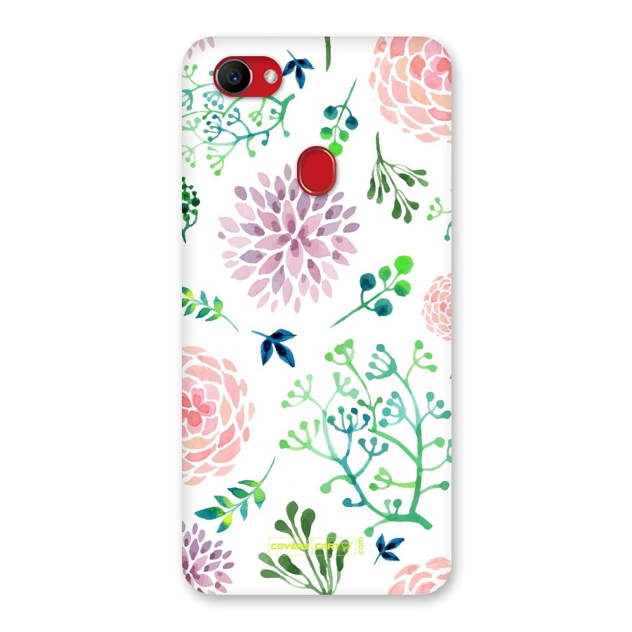 Fresh Floral Back Case for Oppo F7