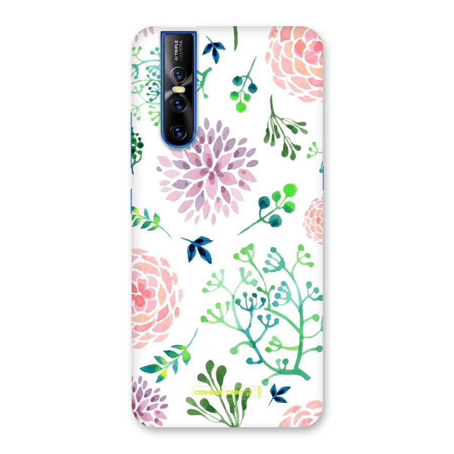 Fresh Floral Back Case for Vivo V15 Pro