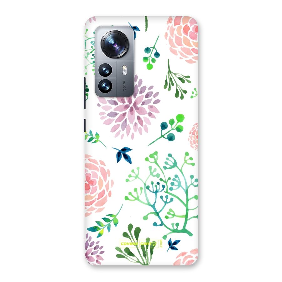 Fresh Floral Back Case for Xiaomi 12 Pro