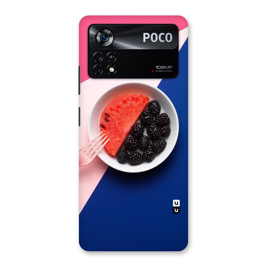 Fresh Fruit Season Back Case for Poco X4 Pro 5G