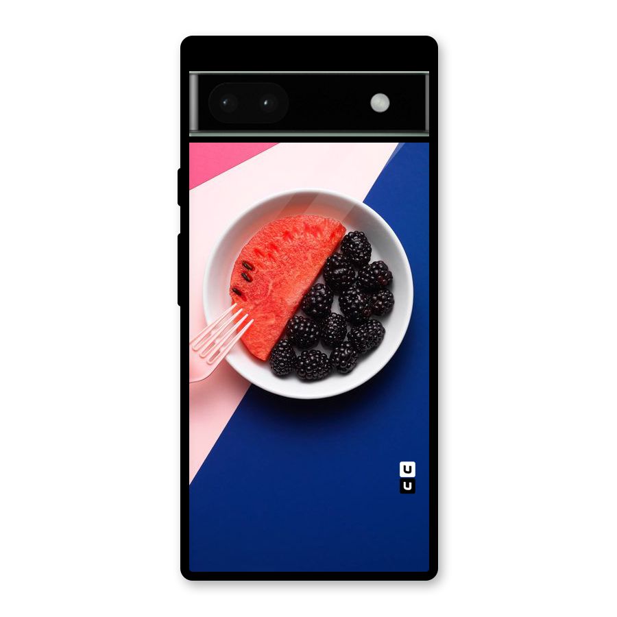 Fresh Fruit Season Glass Back Case for Google Pixel 6a