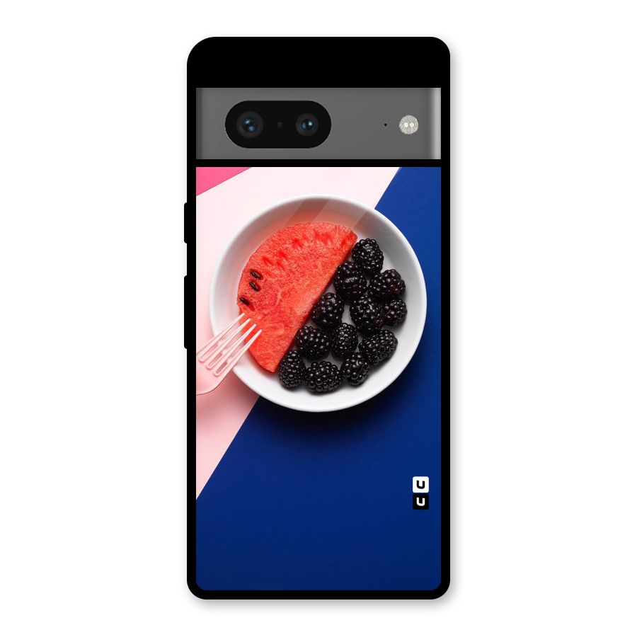 Fresh Fruit Season Glass Back Case for Google Pixel 7