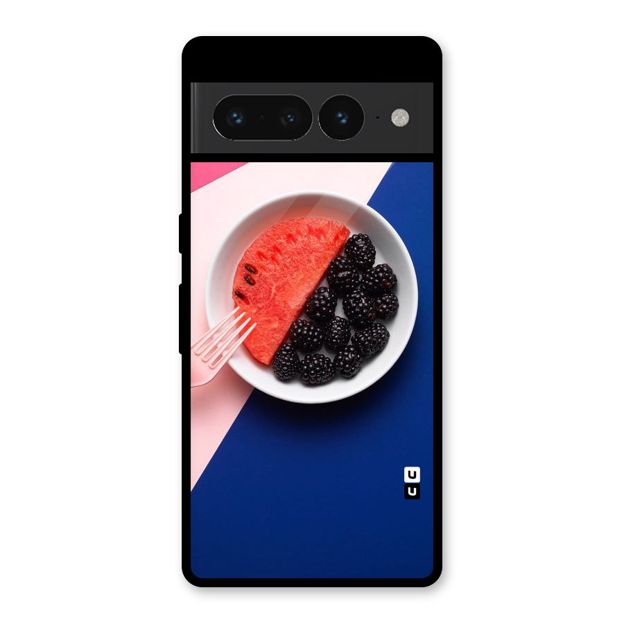Fresh Fruit Season Glass Back Case for Google Pixel 7 Pro