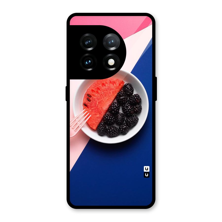 Fresh Fruit Season Glass Back Case for OnePlus 11