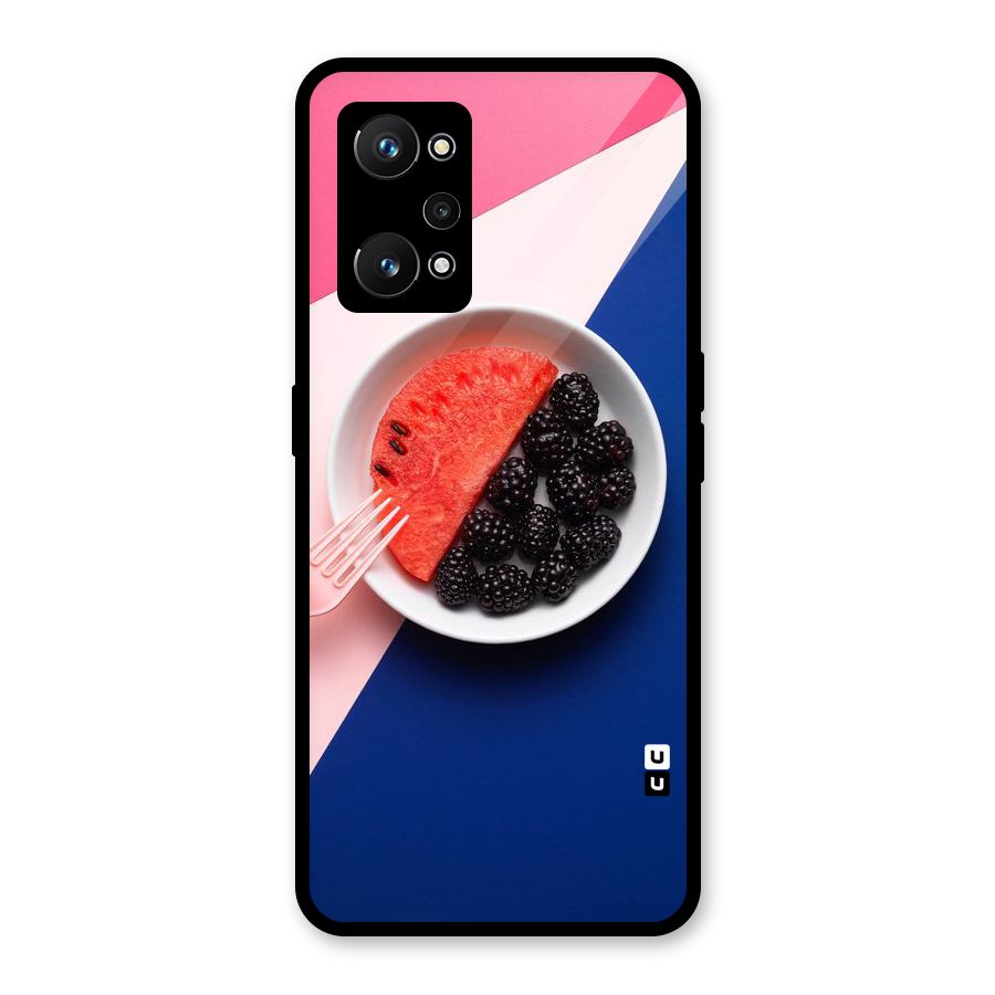 Fresh Fruit Season Glass Back Case for Realme GT Neo 3T