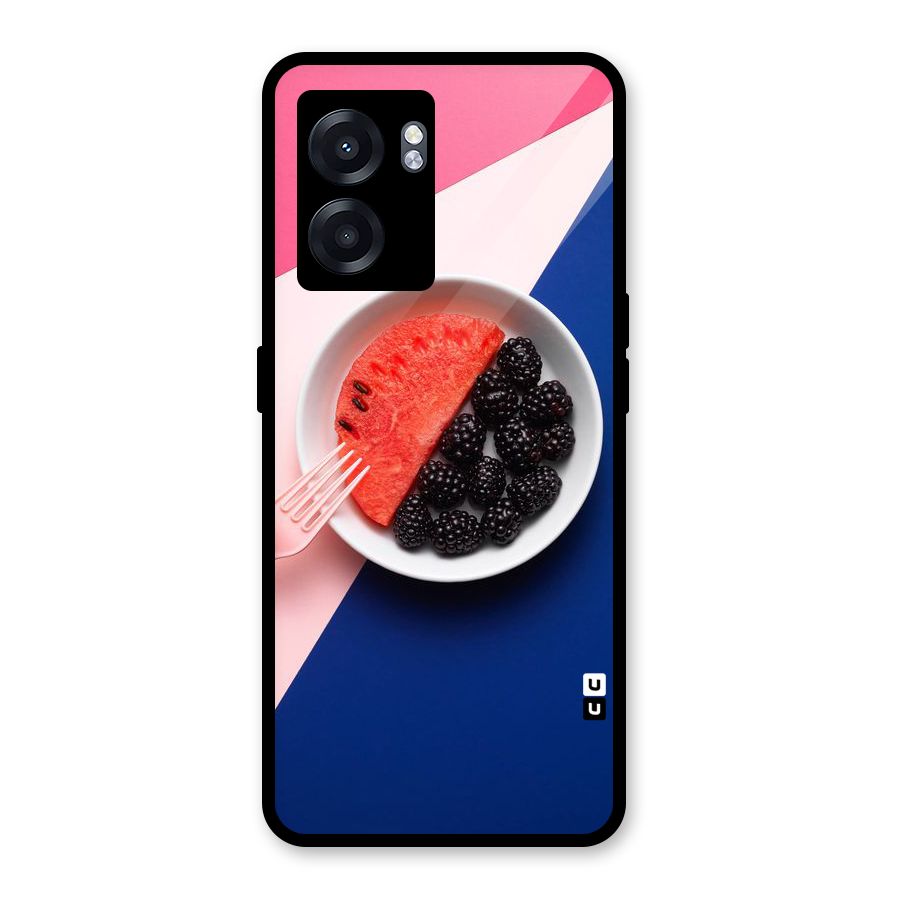 Fresh Fruit Season Glass Back Case for Realme Narzo 50 5G