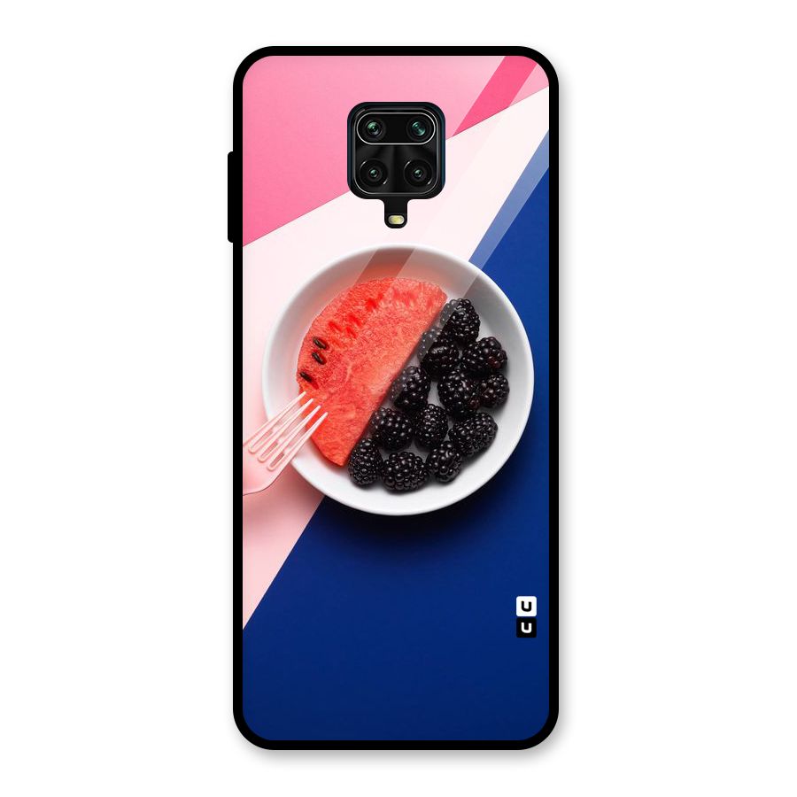 Fresh Fruit Season Glass Back Case for Redmi Note 10 Lite