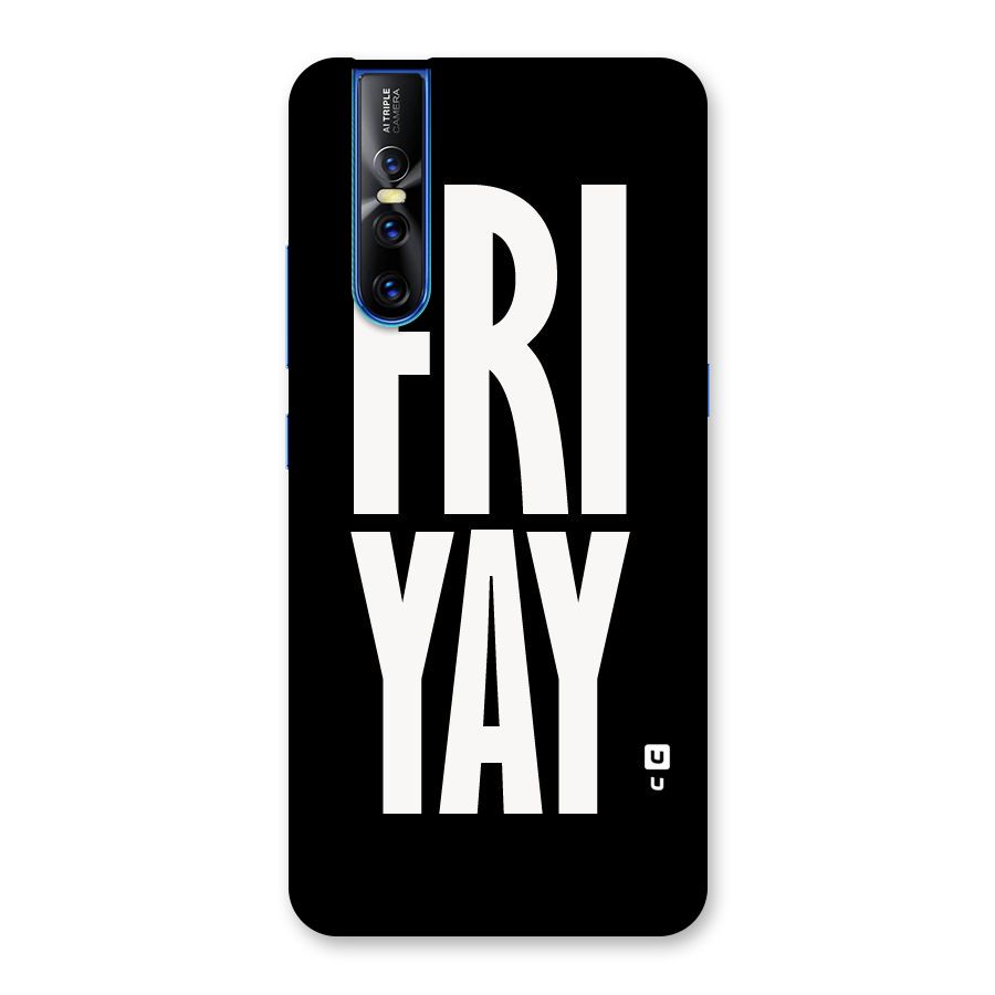 Fri Yay Back Case for Vivo V15 Pro