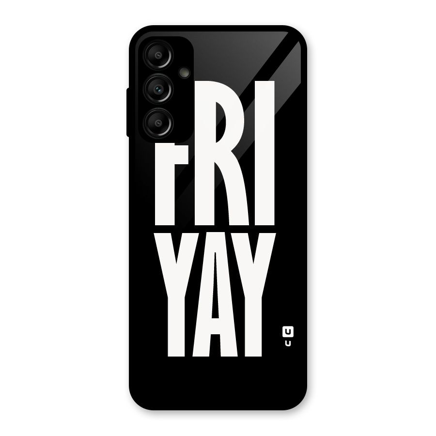 Fri Yay Glass Back Case for Galaxy A14 5G