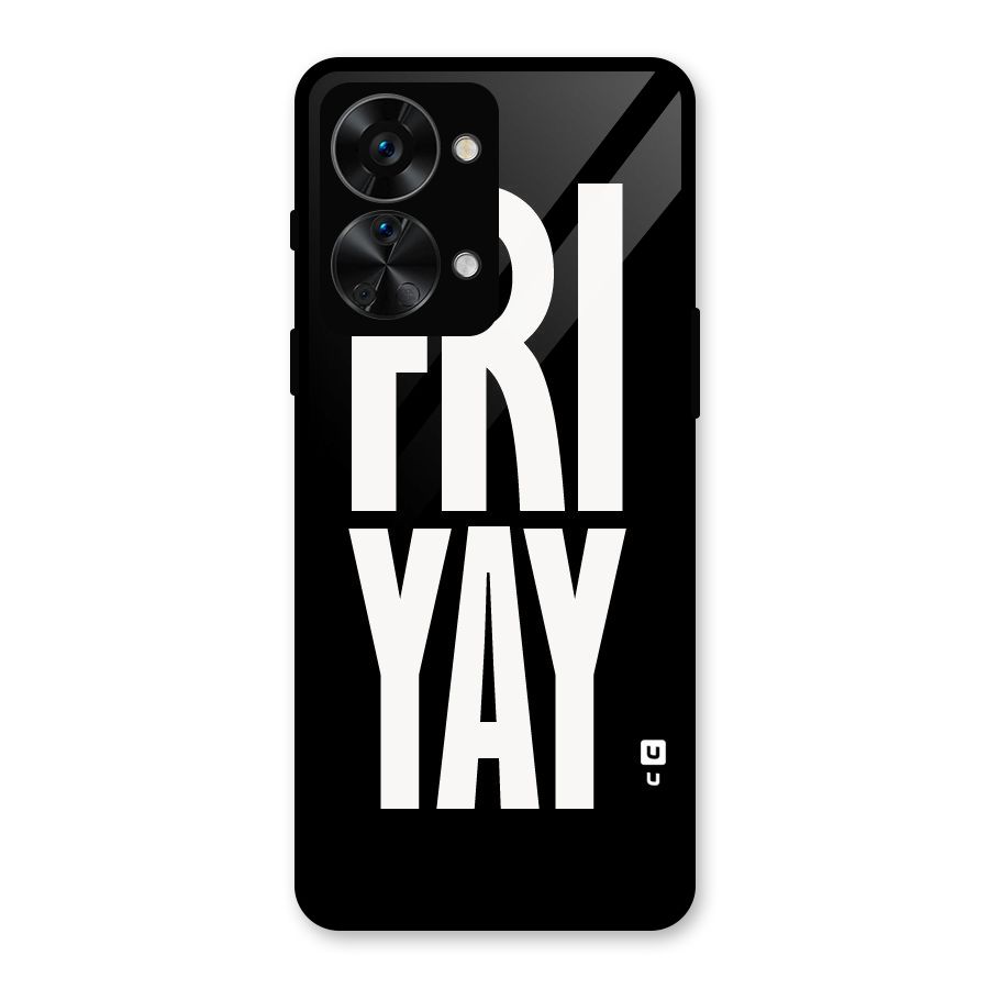 Fri Yay Glass Back Case for OnePlus Nord 2T