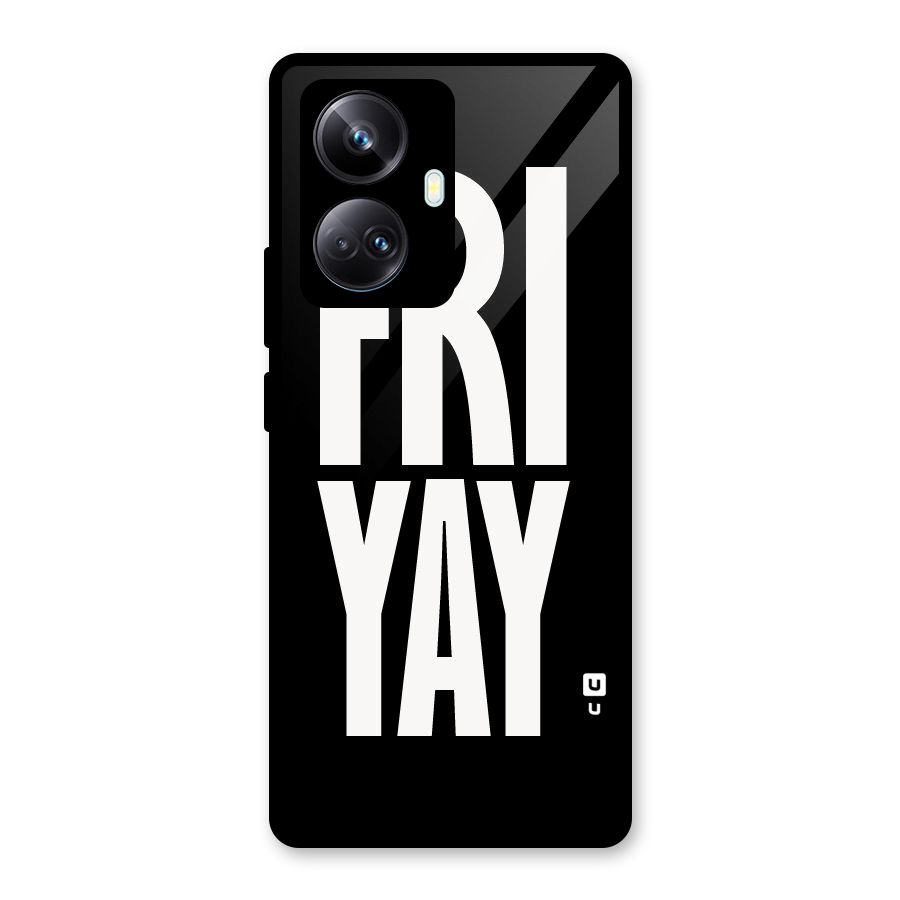 Fri Yay Glass Back Case for Realme 10 Pro Plus