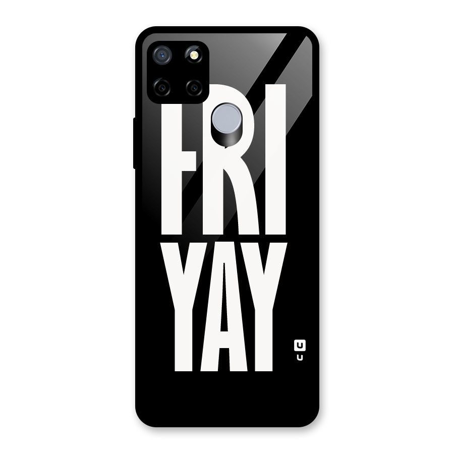 Fri Yay Glass Back Case for Realme Narzo 20