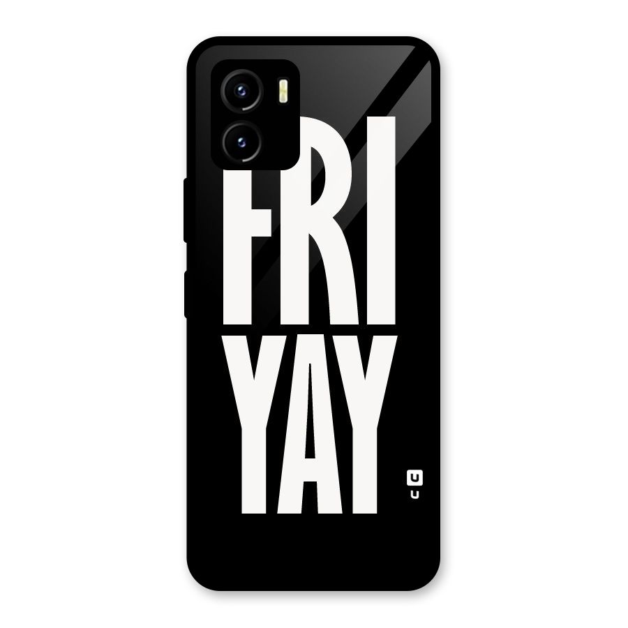 Fri Yay Glass Back Case for Vivo Y15s