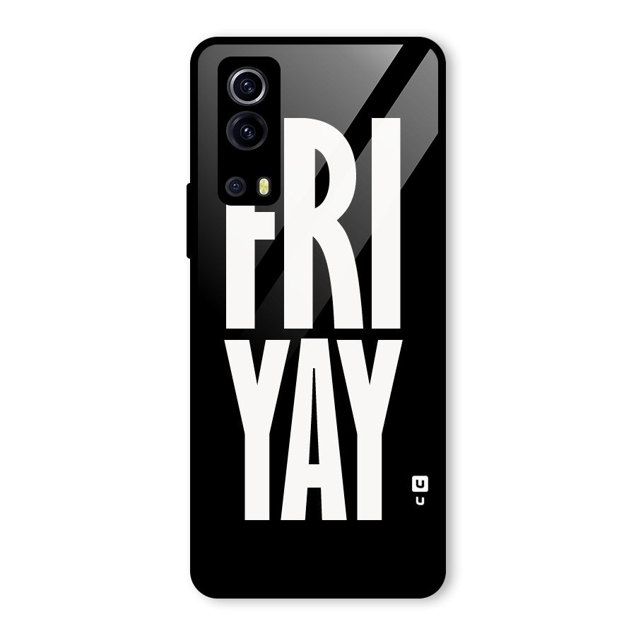 Fri Yay Glass Back Case for Vivo iQOO Z3