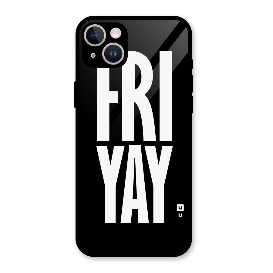 Fri Yay Glass Back Case for iPhone 14 Plus