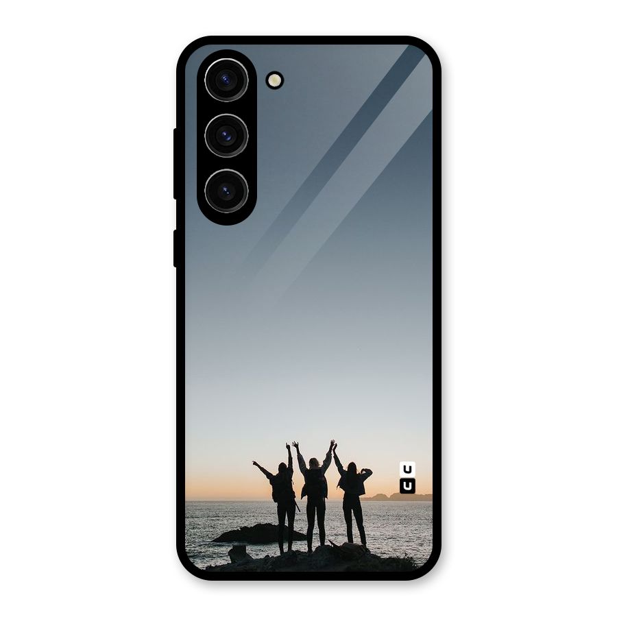 Friendship Glass Back Case for Galaxy S23 Plus