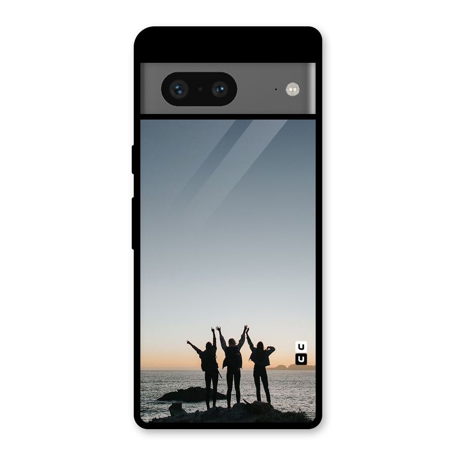 Friendship Glass Back Case for Google Pixel 7