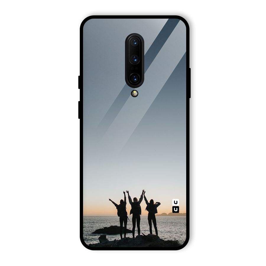 Friendship Glass Back Case for OnePlus 7 Pro