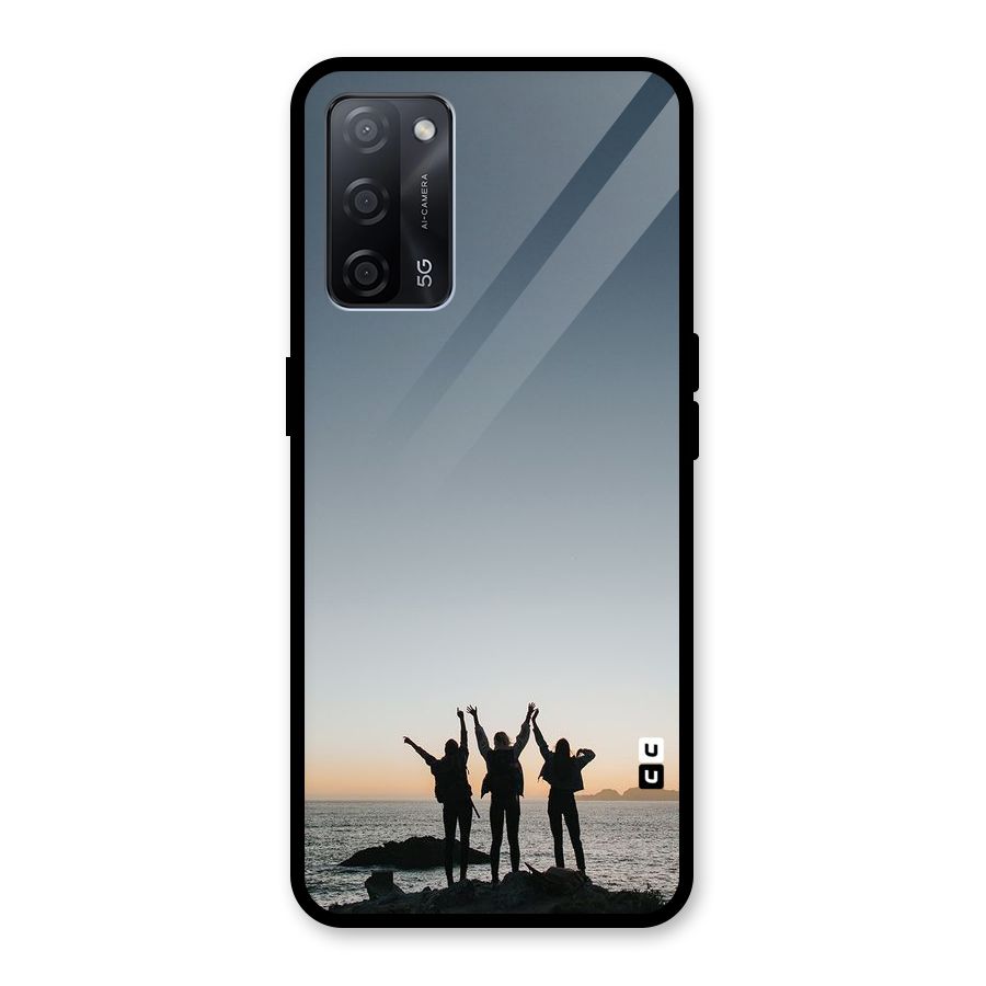 Friendship Glass Back Case for Oppo A53s 5G