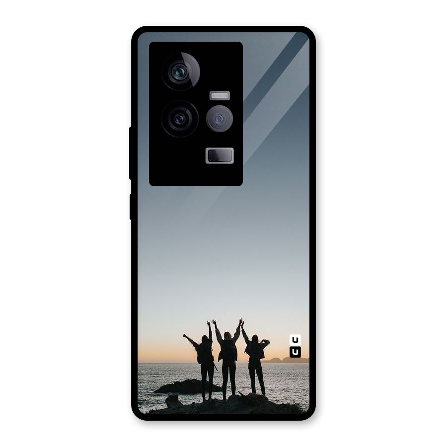 Friendship Glass Back Case for Vivo iQOO 11 5G