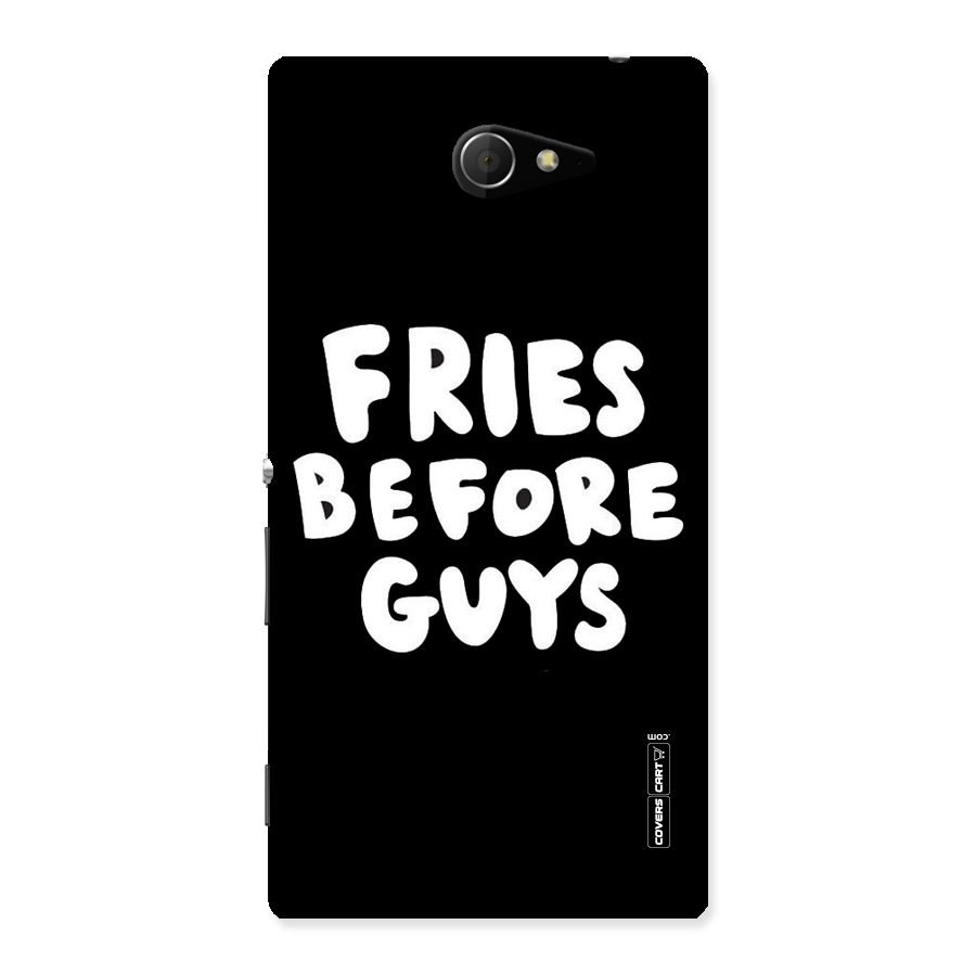 Fries Always Back Case for Sony Xperia M2