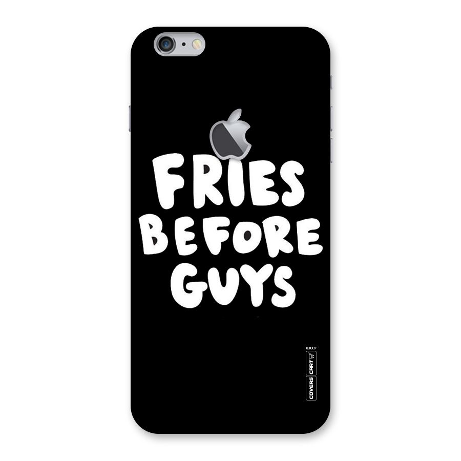 Fries Always Back Case for iPhone 6 Plus 6S Plus Logo Cut