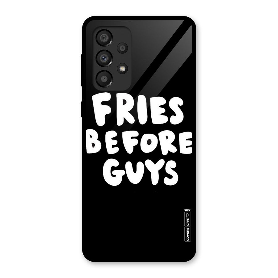 Fries Always Glass Back Case for Galaxy A33 5G