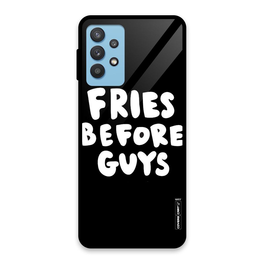 Fries Always Glass Back Case for Galaxy M32 5G