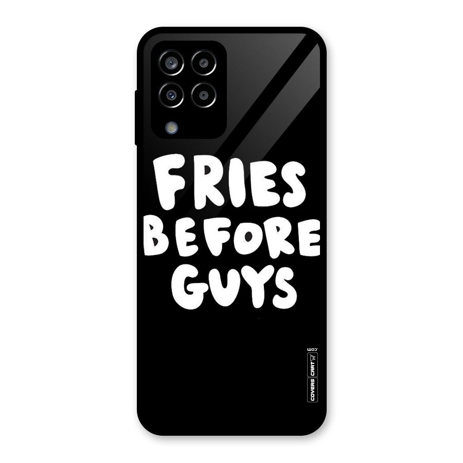 Fries Always Glass Back Case for Galaxy M33