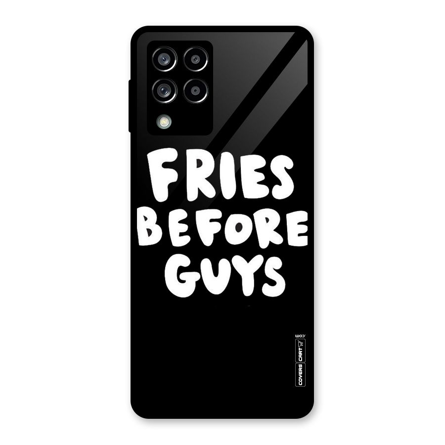 Fries Always Glass Back Case for Galaxy M53 5G