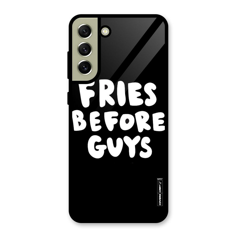 Fries Always Glass Back Case for Galaxy S21 FE 5G