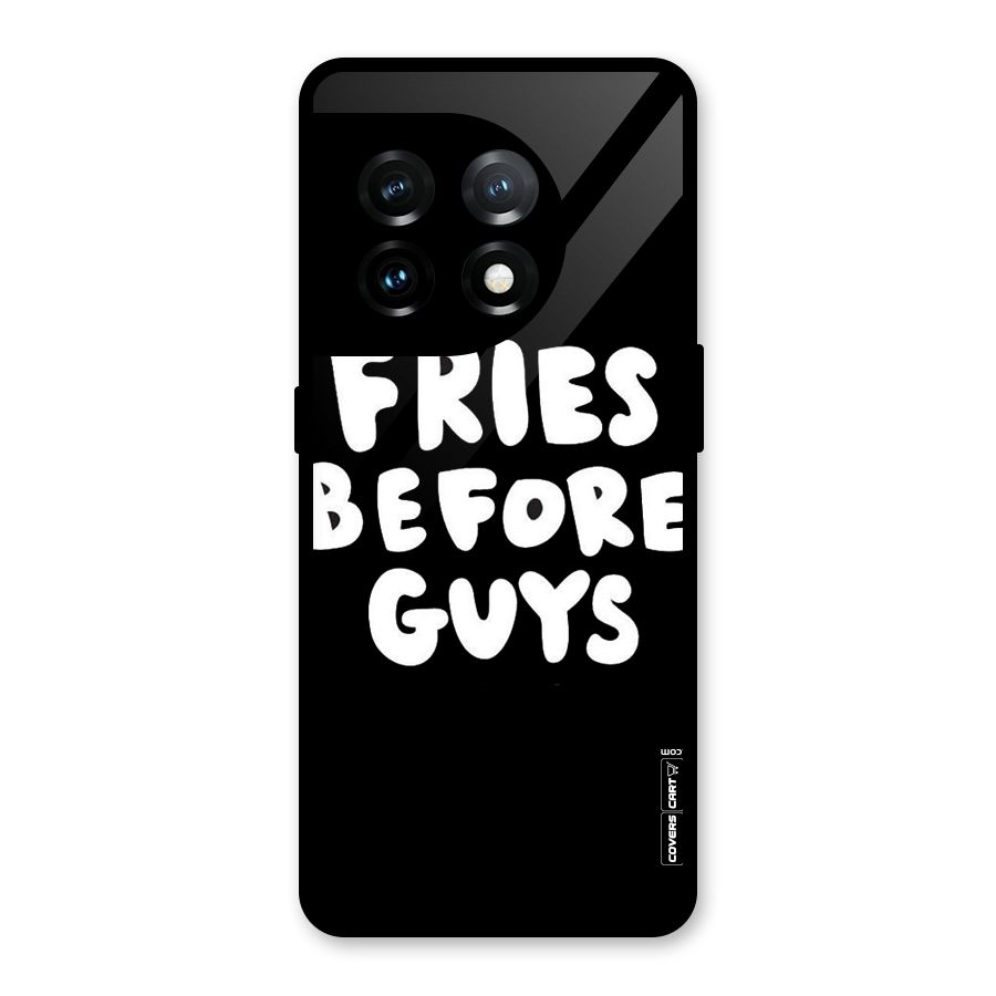 Fries Always Glass Back Case for OnePlus 11
