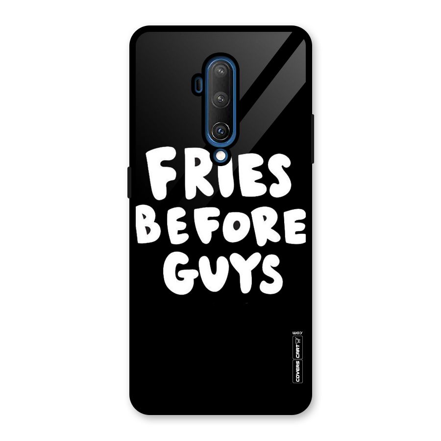 Fries Always Glass Back Case for OnePlus 7T Pro